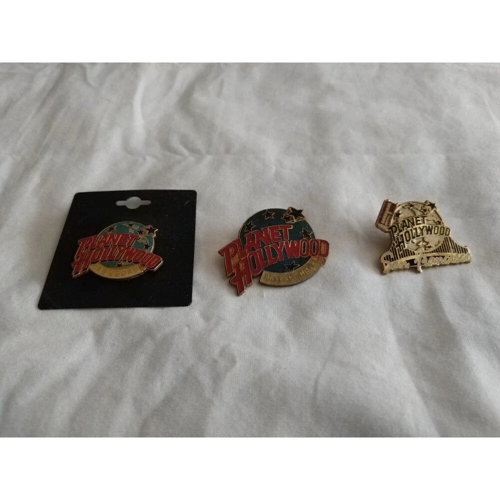 Lot Planet Hollywood Trading Pin Las Vegas Nevada San Francisco Beverly Hills CA